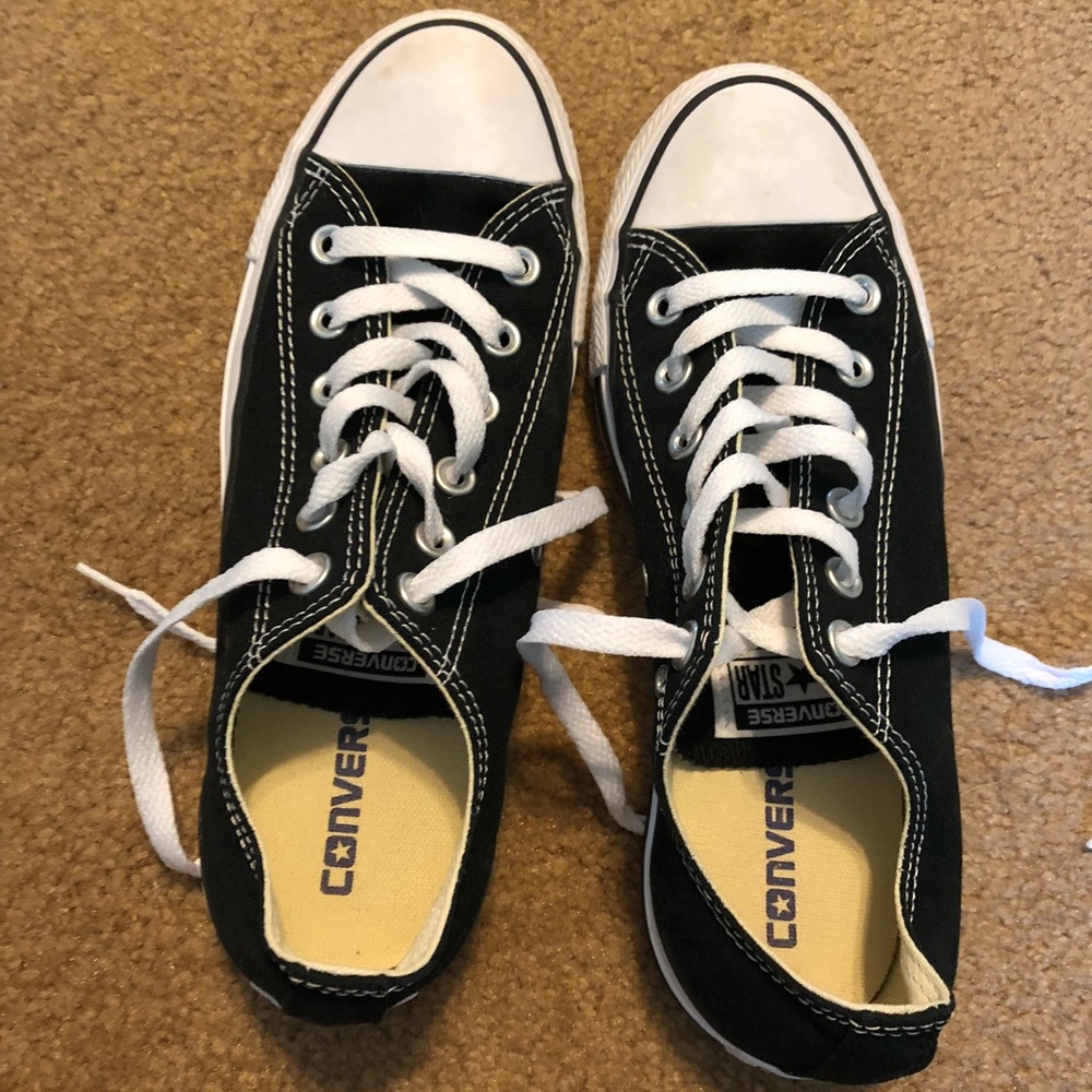 Black Low-Top Converse